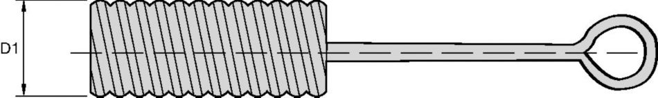 Hydraulic Chuck Cleaning Brush