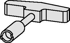 COOLANT TUBE WRENCH HSK 50