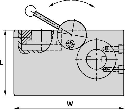 Tightening fixture - HSK - Universal mount