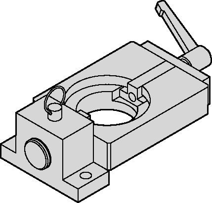 Tightening Fixture 7/24 Steep Taper Universal Mount