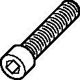 Spare Part 6-32 X 1/2 SHCS S310