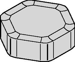 Inserts for HexaCut™ 60° • HNGF-MF