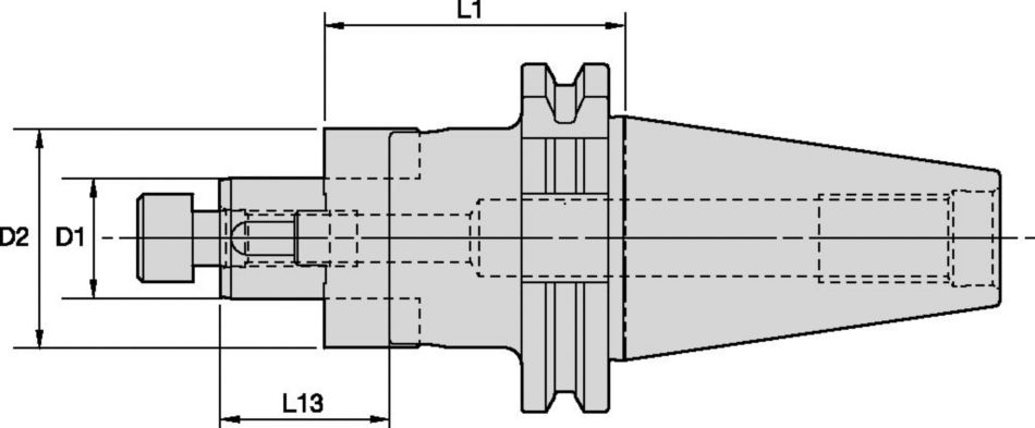 BT Shank Tools Combi Shell Mill Adapters