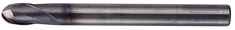 KenCut™ HM • F2AL-WLM • Ball Nose • 2 Flutes • Plain Shank • Metric