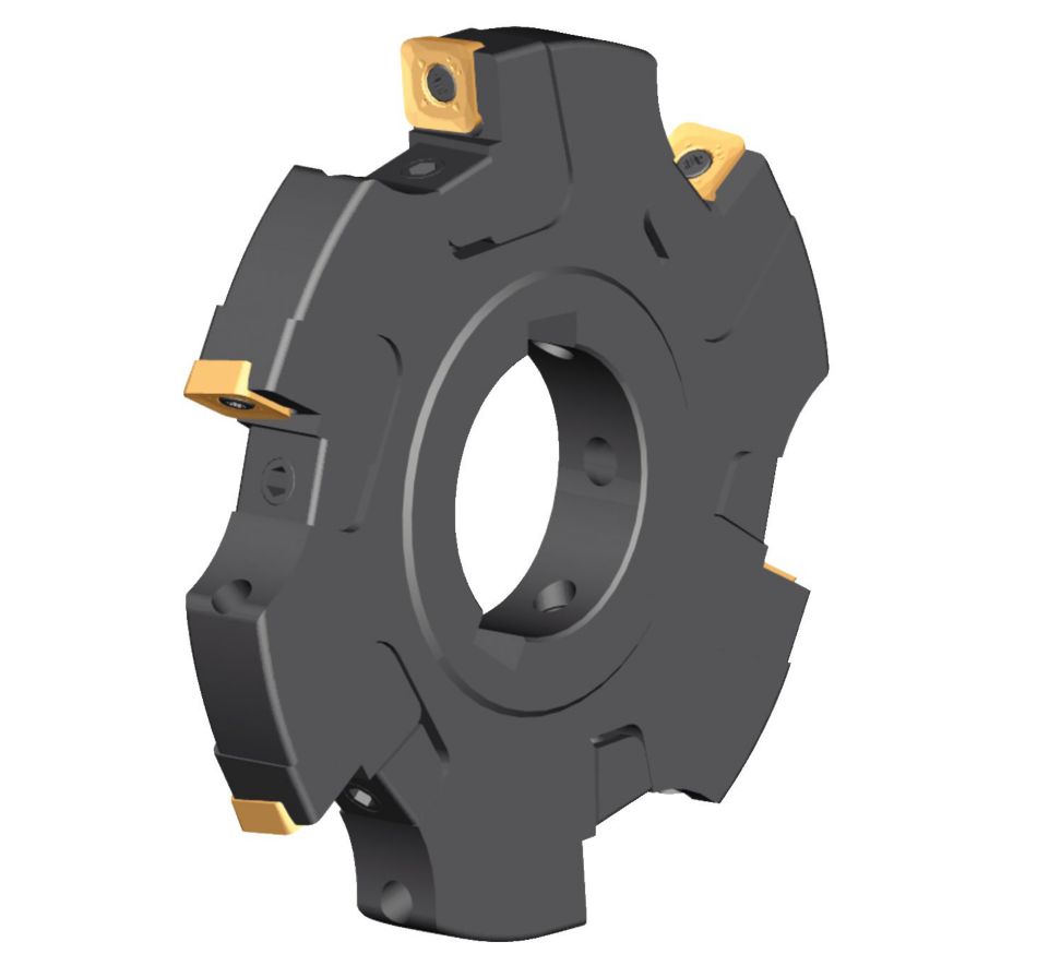 KSSM™ Slotting Cutters - IC 10 - Adjustable (Arbor Mount - Half-Side Cutting - Left Hand 16 mm) - Metric 2443505 - Kennametal