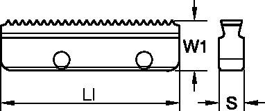 Inserts for TM25 • Thread Milling • BSW