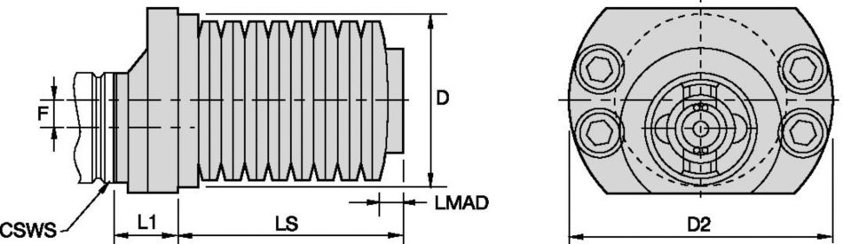 NCA-DS • Axial Disc Spring Units