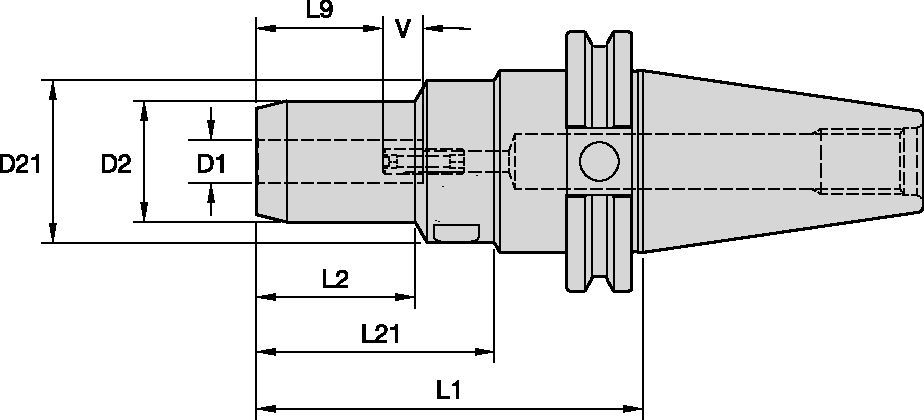 CAT Shank Tools Hydraulic Chucks Trend Line