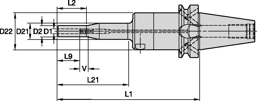 Hydrodehnspannfutter - Slim Line