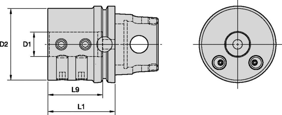 KM80ATC™ Shank Tools Boring Bar Adapters