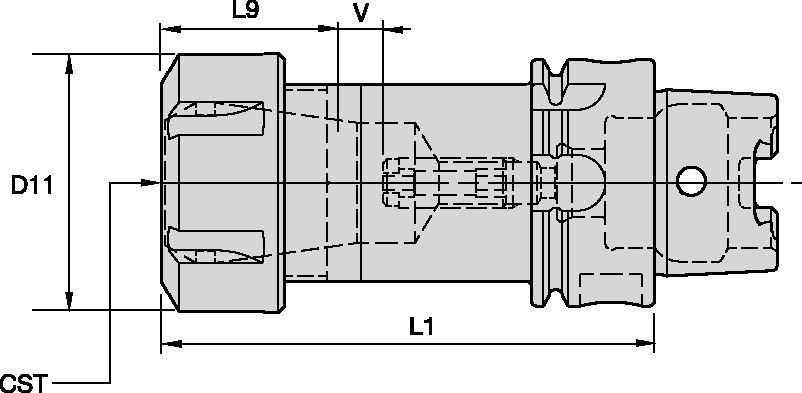 Round Locknut 1016370 - Kennametal