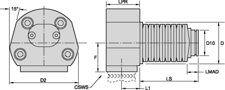 RACA-DS • Axial Disc Spring Unit