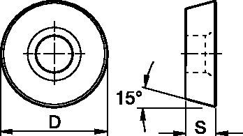 Round Inserts for KDM • RDHX-LP