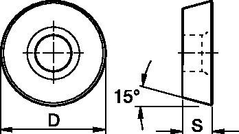 Round Inserts for KDM - RDPX-HP 2255600 - Kennametal