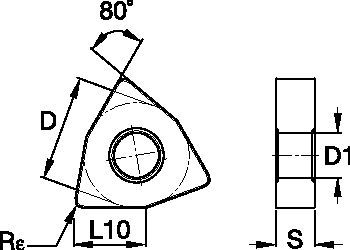 ISO-/ANSI-Wendeschneidplatten