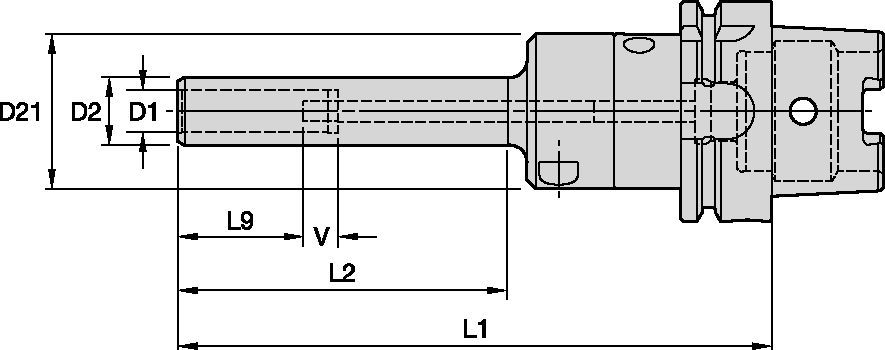 Mandrins hydrauliques Slim Line