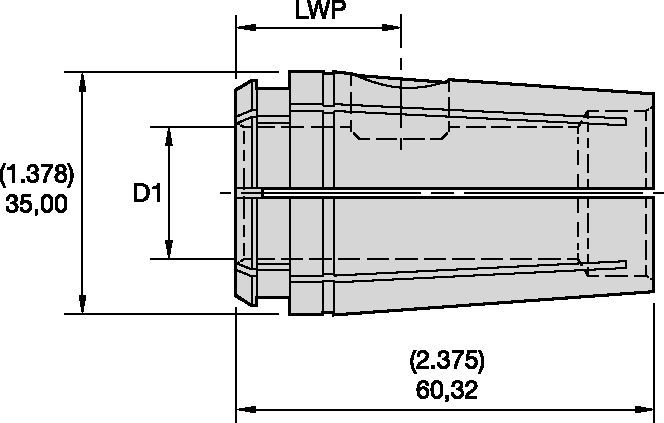 Collets and Sleeves TG100 Series