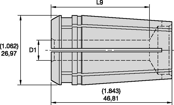 Collets and Sleeves TG75 Series