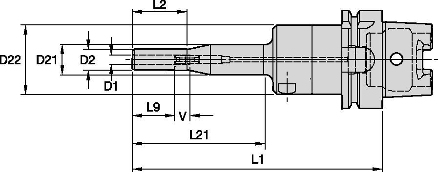 Hydrodehnspannfutter - Slim Line