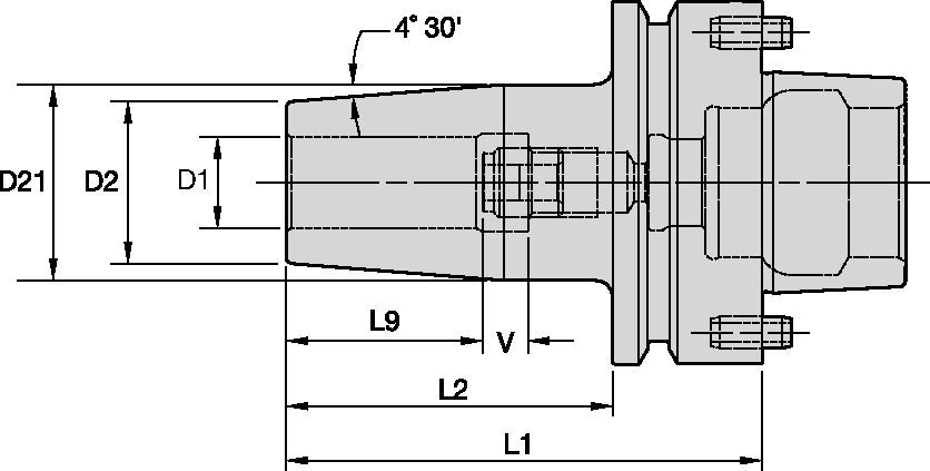 Shrink Fit Toolholders High Torque (HT)