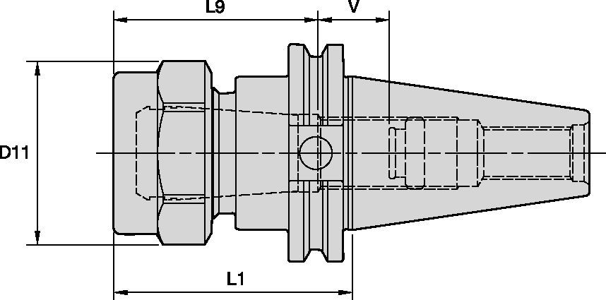 TG Single-Angle Collet Chucks