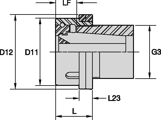 TG Balanceable Round Locknuts