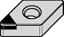 Polycrystalline Diamond Inserts (PCD) • DNGA-FST