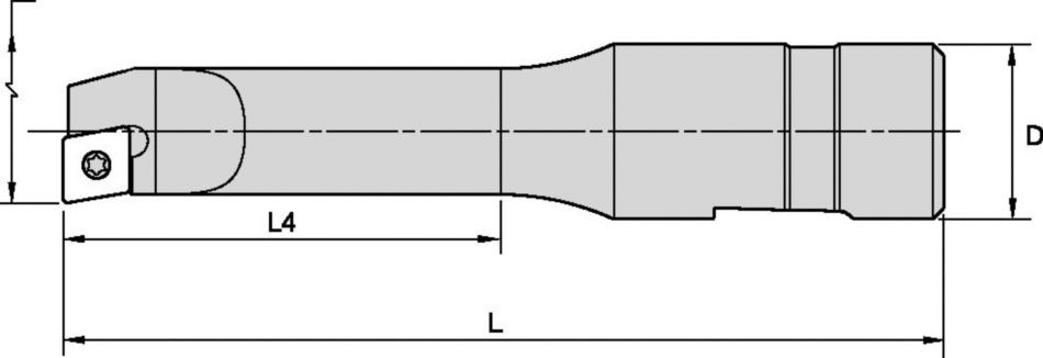 Sistemas de barras de mandrinar Romicron™ SVUBB