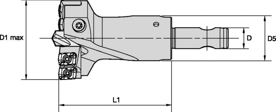 HTS DFR Type Adjustable Head • Metric
