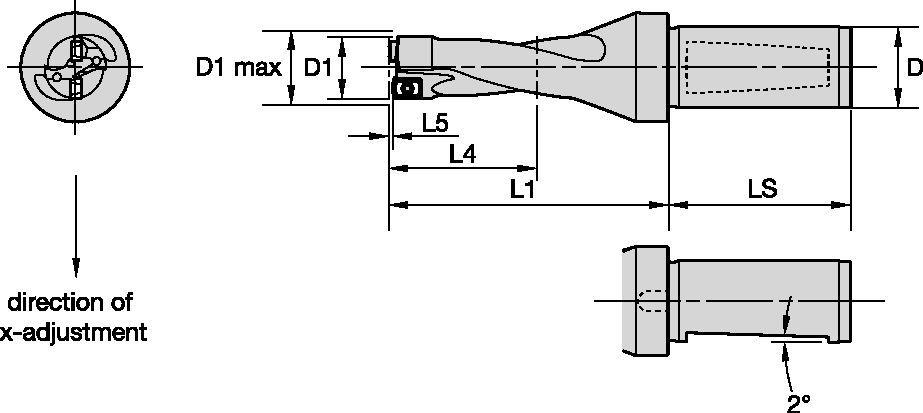 Corps d’outils Drill Fix™ DFR™