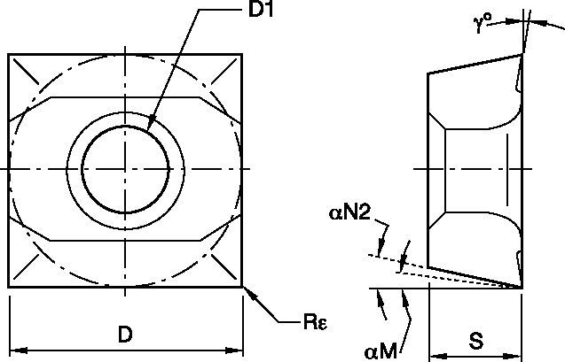 TOP DRILL M1™ • TopSTEP Chamfer and Counterboring Inserts