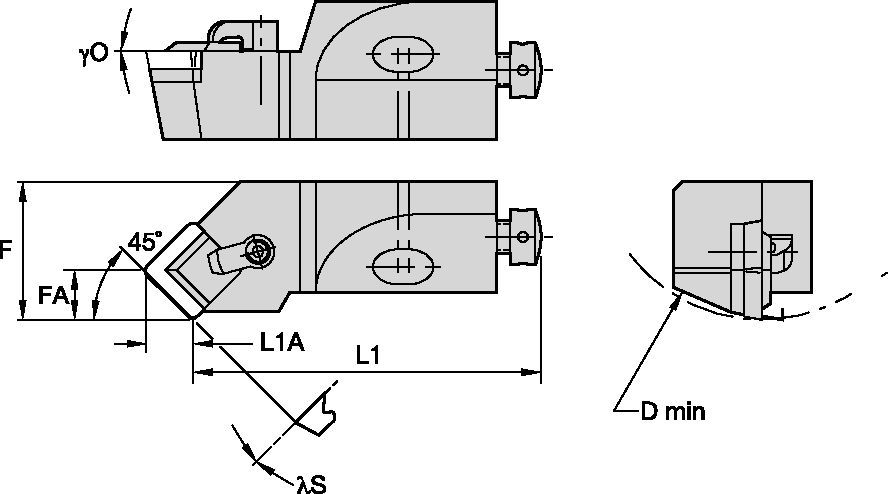 C-Style CSSPR10CA09 Cartridge 3870430 - Widia