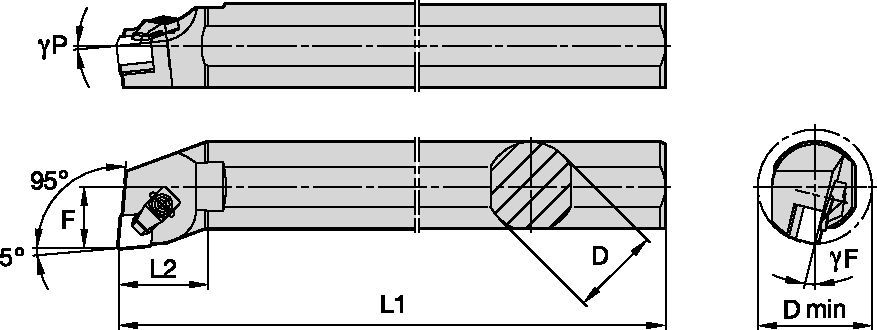 S-CCLN-MX KS Turning - 3029009 - WIDIA