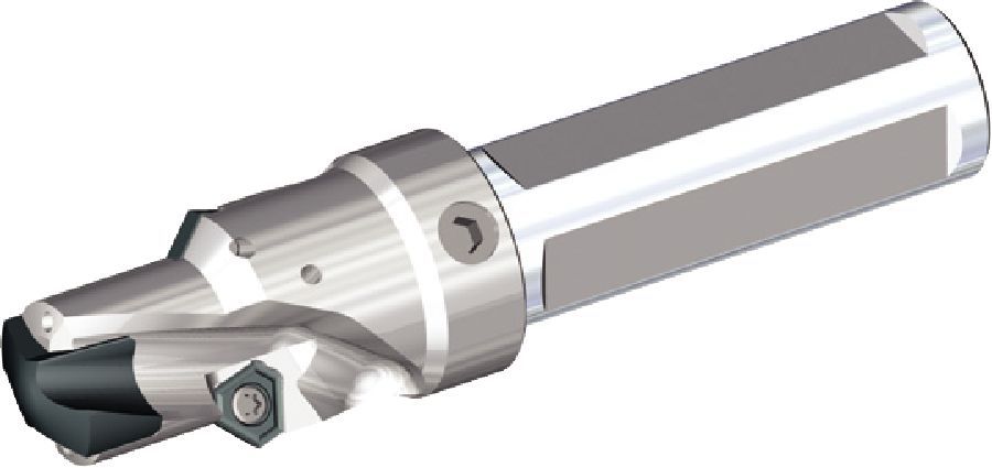 KSEM™ 45° Fase • Werkzeugkörper mit Zylinderschaft und Flansch