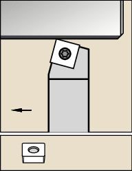 SSBC Toolholder LR Turning - 3879850 - WIDIA