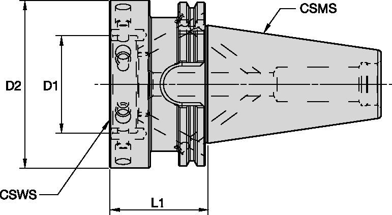 Porte-outil flottant SIF™