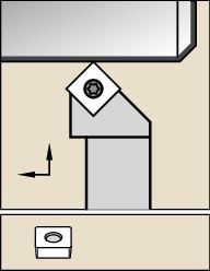 Pastilhas fixadas com parafuso