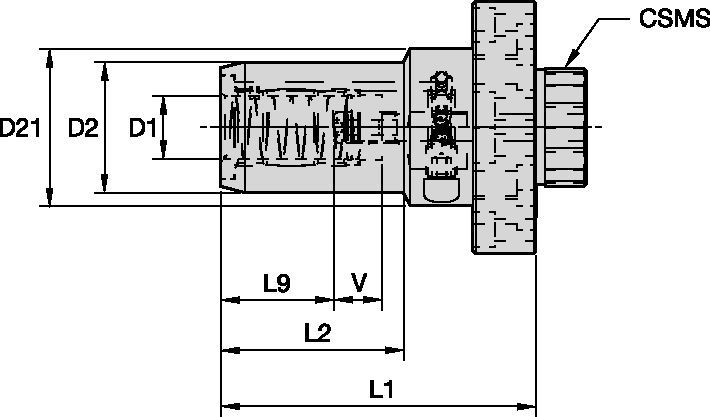 Portautensile orientabile SIF™