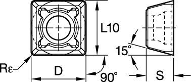 Indexable Inserts • T-Slot Cutters