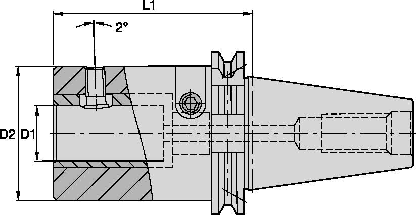 Indexable Drills Drill Fix™ Chucks • Eccentric Adjustment Mechanism