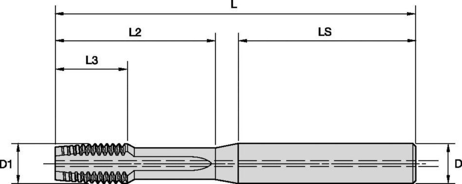 GX47 Metric Tapping - 5551168 - WIDIA