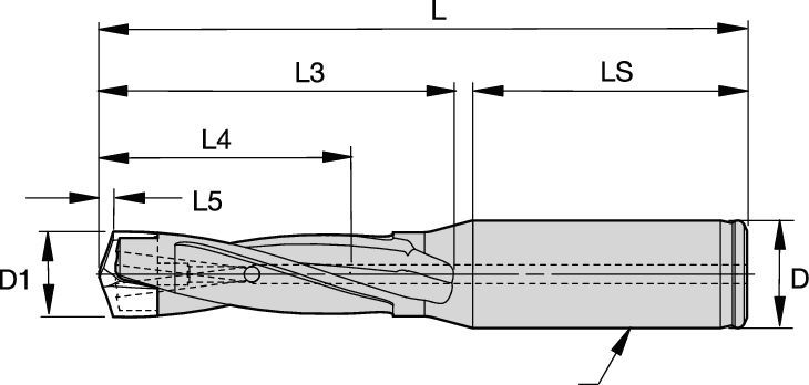 Modular Drilling • Straight Shank (SS)