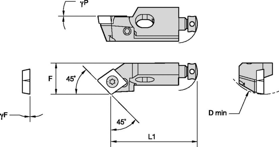 Pastilhas fixadas com parafuso