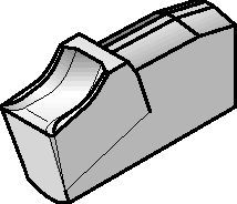 A2™ A2050N00CM03 CutOff Insert 1817357 Kennametal