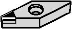 Polycrystalline Diamond Inserts (PCD) • VBGW-FST