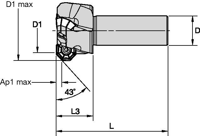 KSOM Mini • Cylindrical End Mills • Metric