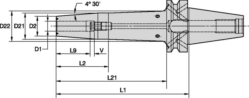 Shrink Fit Toolholders High Torque (HT)