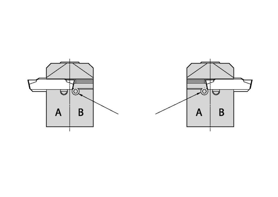 A4™ Integral-Klemmhalter