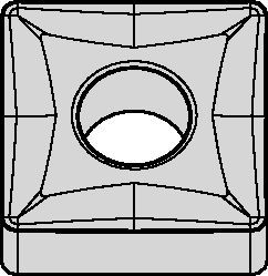 Kenloc™ SNMG ISO/ANSI Turning Insert 3646911 - Kennametal