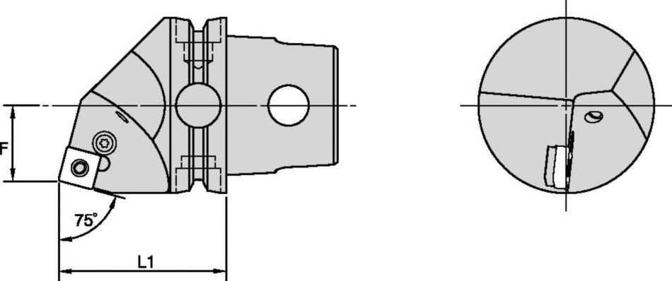 PSBN 75°-Metric CU Tooling Systems - 2407996 - WIDIA